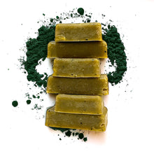 Load image into Gallery viewer, Hemp & Spirulina PH Balancing Bar Soap