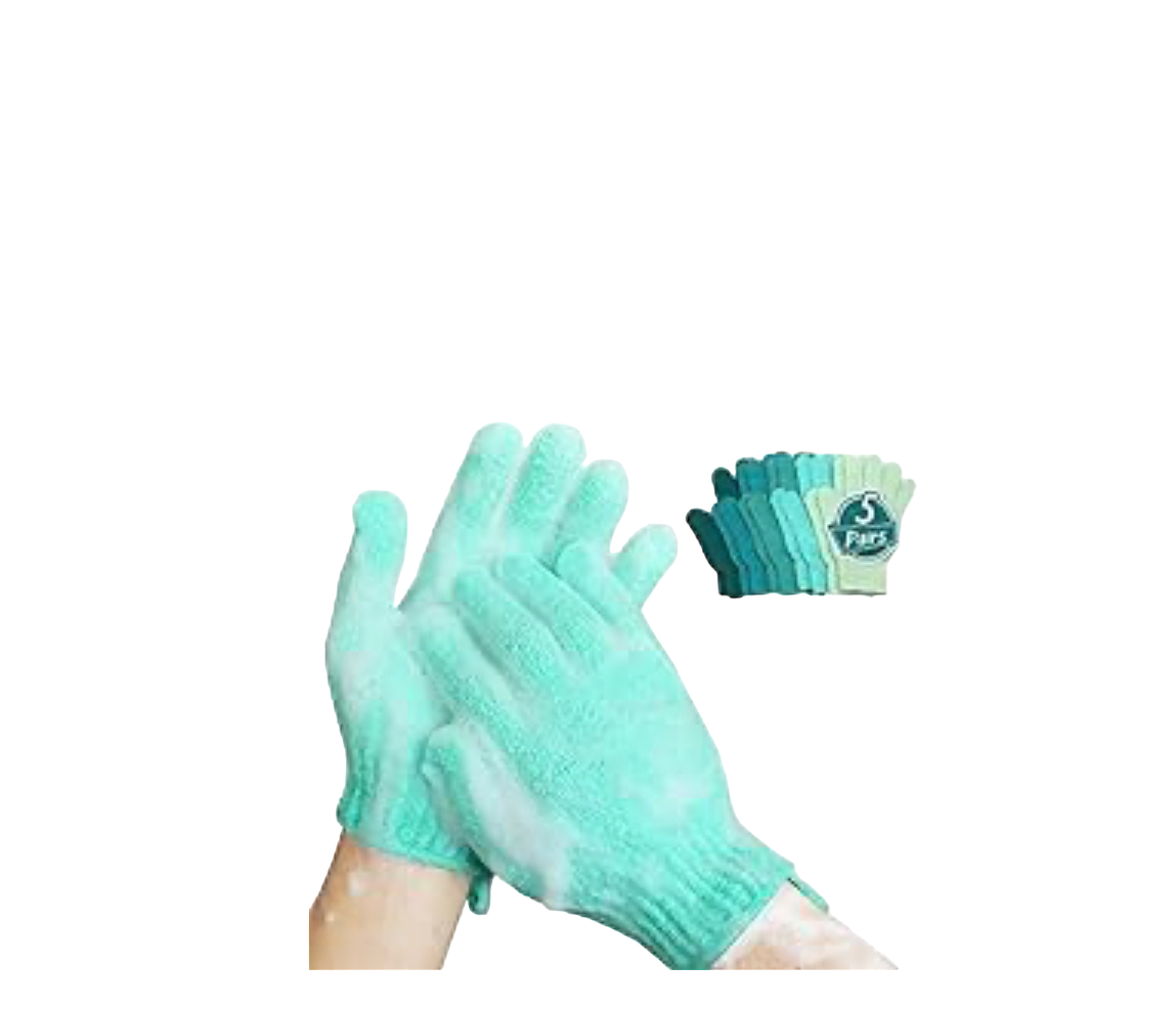 Exfoliating (Men & Women ) Shower Gloves