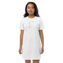 Load image into Gallery viewer, Organic cotton t-shirt dress