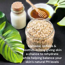 Load image into Gallery viewer, Oatmeal & Honey Bar Soap