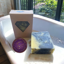 Load image into Gallery viewer, Activated Charcoal With Coconut Milk Bar Soap