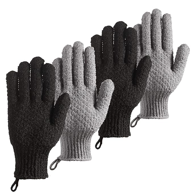 Exfoliating (Men & Women ) Shower Gloves
