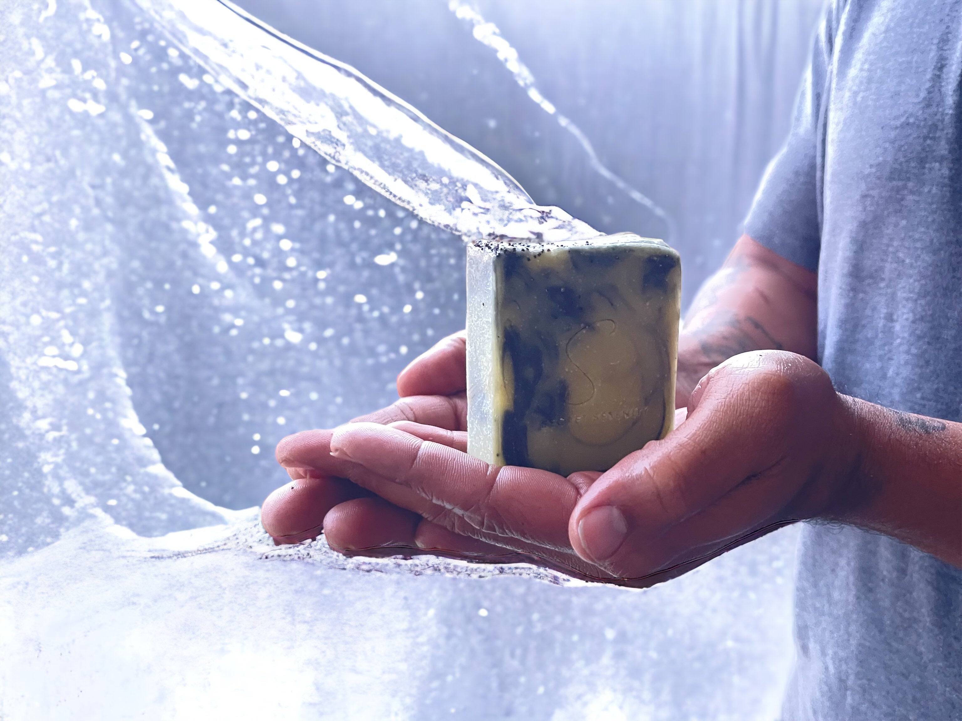 Activated Charcoal With Coconut Milk
