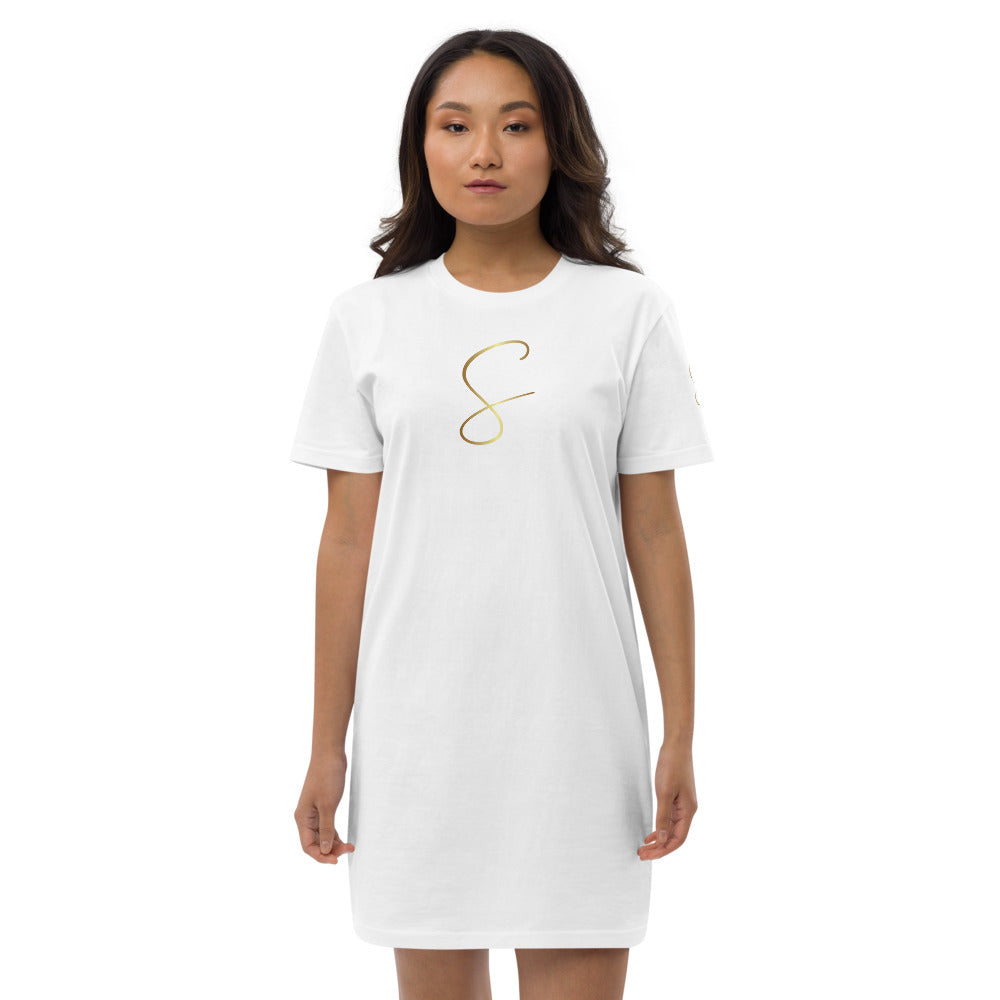 Organic cotton t-shirt dress – SECRET SERENITY