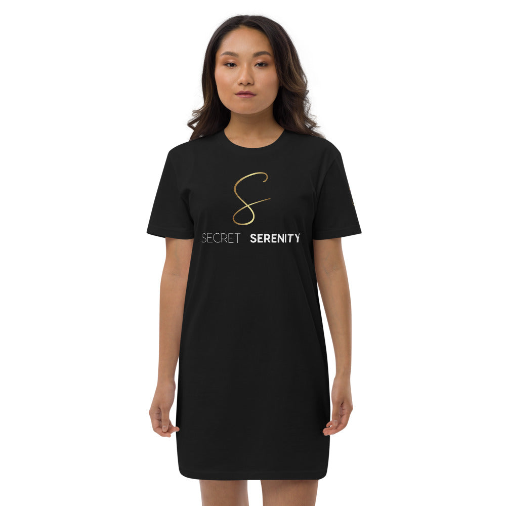 Organic cotton t-shirt dress  SECRET SERENITY