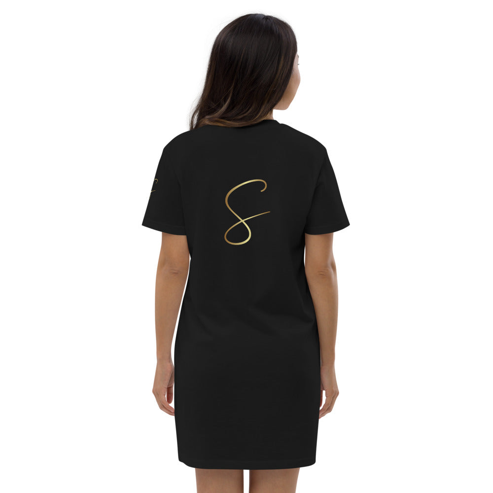Organic cotton t-shirt dress – SECRET SERENITY