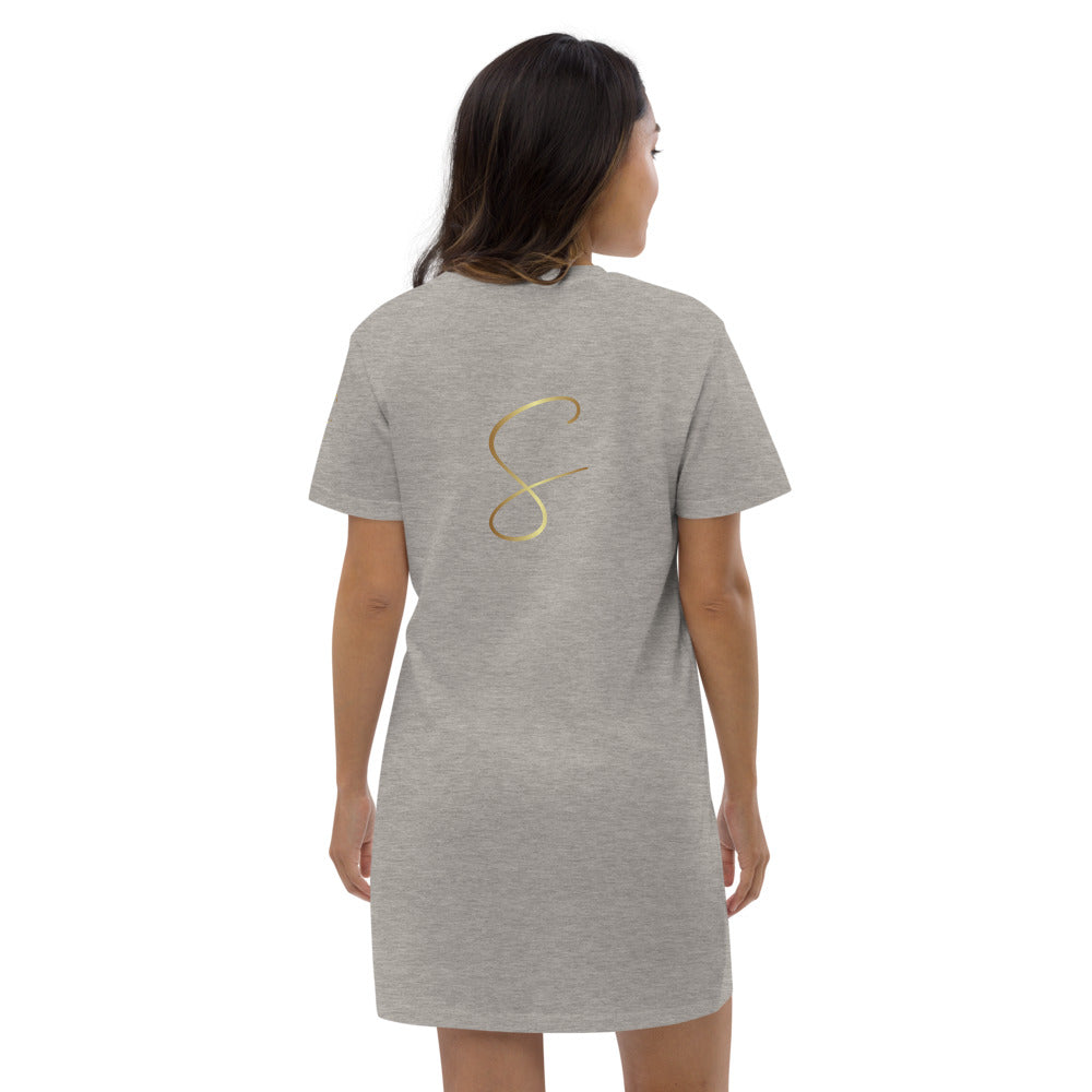 Organic cotton t-shirt dress – SECRET SERENITY